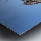 Wrigley building and Trump tower Chicago Metal print