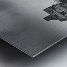 Graveyard by Stokesay castle in Shropshire Impression metal