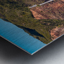 Panorama of the Waimea Canyon from the Waipoo Falls overlook on  Metal print