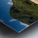 Tunnels beach on the north shore Kauai Impression metal