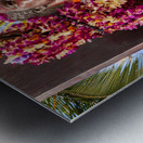 Duke Kahanamoku statue in Waikiki Impression metal