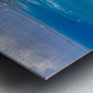 Panorama of sea front at Waikiki Metal print