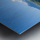 Hanalei valley from Princeville Kauai Impression metal