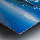 Garden Island of Kauai and Kee Beach Impression metal