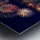 Fireworks over Pittsburgh for Independence Day Metal print
