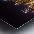 City Skyline of Pittsburgh at night Metal print