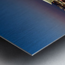 Washington Dulles airport at dawn  Impression metal