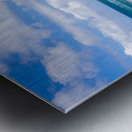 View towards Hanalei at Lumahai Metal print