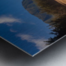 Lumahai beach in Kauai on winters day Impression metal