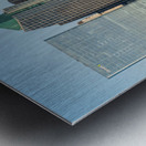 Harbor of the city of Buenos Aires in Argentina Metal print