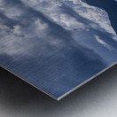 View across Todos los Santos lake towards Argentina from Petrohu Impression metal