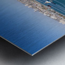 Panorama of Valparaiso harbor in Chile Metal print