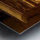 Old buildings and doorways in the Old City in Al Seef are illumi Metal print