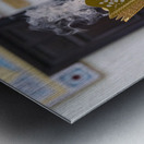 Incense burner in the Jumeirah Mosque open to visitors in Dubai Metal print