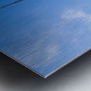 Offices and apartment towers of Dubai downtown business district Impression metal