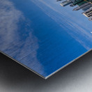 Offices and apartments of Dubai Business Bay with Downtown distr Impression metal