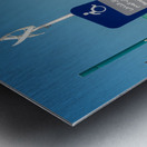 Sign for access to Jumeirah beach for wheelchair users Impression metal