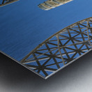 Ain Dubai observation wheel on Bluewaters Island Dubai UAE Metal print