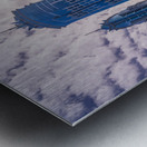 Modern apartments of Dubai Business Bay along the Canal Metal print