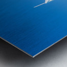 Modern buildings waterways by Souk Madinat Jumeirah in Dubai Metal print