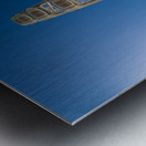 Fisheye view of Ain Dubai observation wheel on Bluewaters Island Metal print