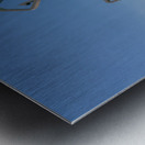 Rubber surface of running track alongside Dubai beach Impression metal