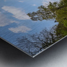 Springtime at Fountains Abbey ruins in Yorkshire England Metal print