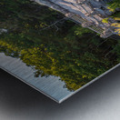 Aerial view of Coopers Rock overlook and viewpoint Metal print