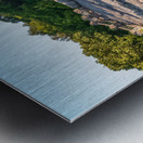 Aerial view of Coopers Rock overlook viewpoint Metal print