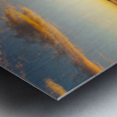 Ferris wheel at National Harbor at sunset Metal print