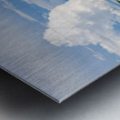 Dramatic clouds above National Harbor in Maryland near Washingto Metal print