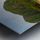 Early morning sunrise over Tunnels Beach on Kauai in Hawaii Impression metal