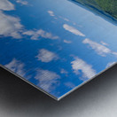 Cheat river seen from Snake Hill overlook near Morgantown Metal print