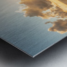 Aerial panorama of Lumahai Beach on the north shore of Kauai Metal print