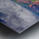 Dramatic sun lighting on Waimea Canyon on Kauai Metal print