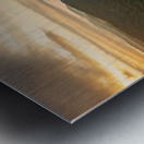 Mist swirling over Cheat River gorge at sunrise near Morgantown  Metal print