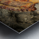 Sugar industry equipment abandoned on Mokolea Point Metal print