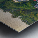 Woodburn Hall at sunset in Morgantown WV Metal print