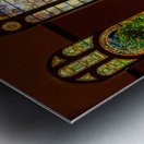 Three beautiful Tiffany stained glass windows from 1896 Impression metal