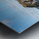 Red Wing Minnesota with Viking Mississippi river cruise boat Metal print