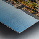 Viking Mississippi docked La Crosse Wisconsin on the Mississippi River Metal print