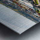 Historic brewery and convention center in Dubuque Iowa Metal print