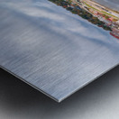 Modern suspension bridge from Burlington Iowa to Illinois Metal print