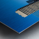 Old Courthouse in St Louis Missouri seen across green lawn Impression metal