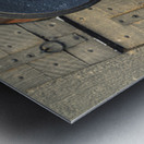 Restored USS Cairo in the Vicksburg National Military Park Metal print