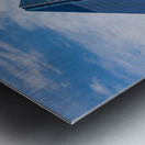 Great American Pyramid in Tennessee over Harbor Town Metal print