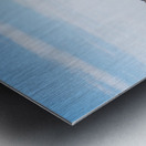 New Madrid power station above sand banks of Mississippi river i Metal print