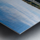 I84 interstate bridge by Natchez MS over Mississippi river in Oc Metal print