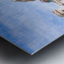 Castle in Baton Rouge or old capitol building in Louisiana Metal print