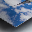 Facade of Cathedral Basilica of Saint Louis in New Orleans LA Metal print